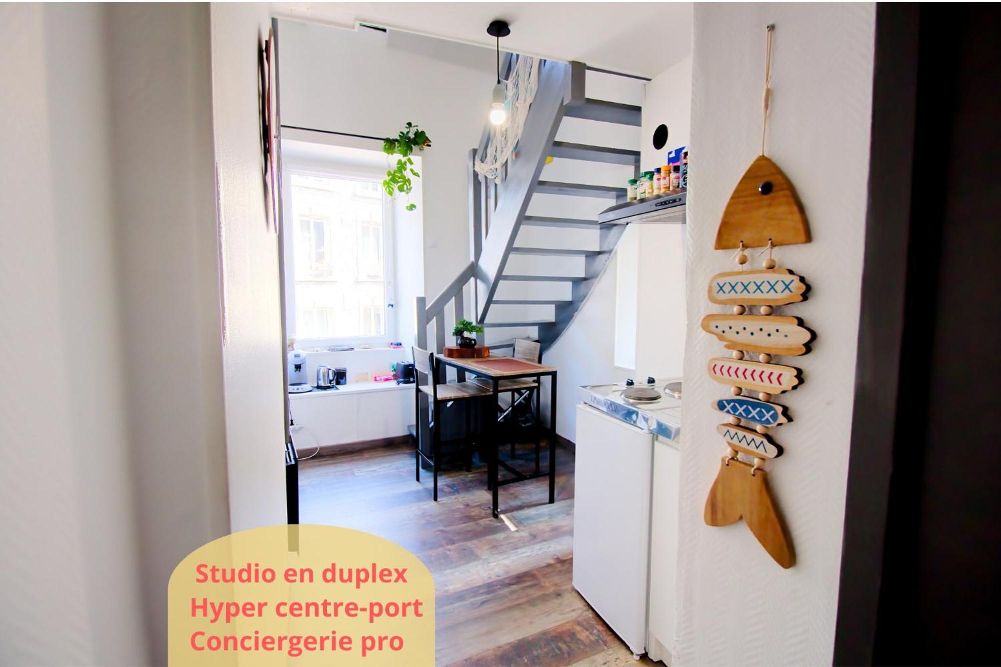 Petit Duplex Lumineux, Hyper Centre A 2 Pas Du Port, Intendance Luxury Host Cherbourg-en-Cotentin Eksteriør billede
